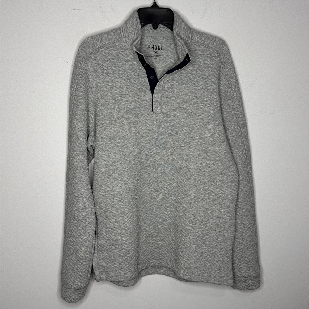 Rhone Weekender Pullover NWT Gray - Picture 4 of 8